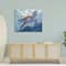 Stupell Industries Deep Ocean Sea Turtle Canvas Wall Art